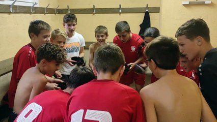 La première victoire des U15A