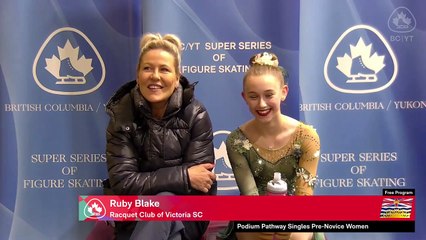 Pre-Novice Women Free Program Gp 1 - Meeker Arena - 2023 BC/YT Super Series Fall Competition (16)