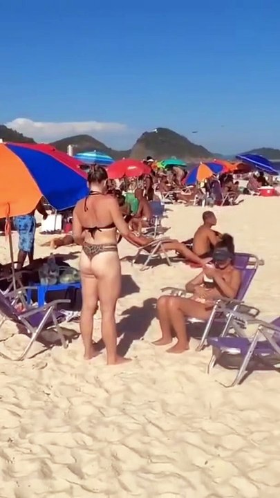 Rio de Janeiro LEBLON Beach BRAZİL 2023 Walk