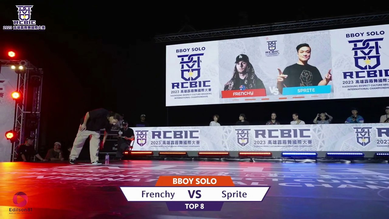 BBOY FRENCHY VS BBOY SPRITE | TOP 8 | BBOY BATTLE | RCBIC 2023