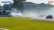 GT4 GT World Challenge America 2023 Sebring Race 1 Start Huge Crash