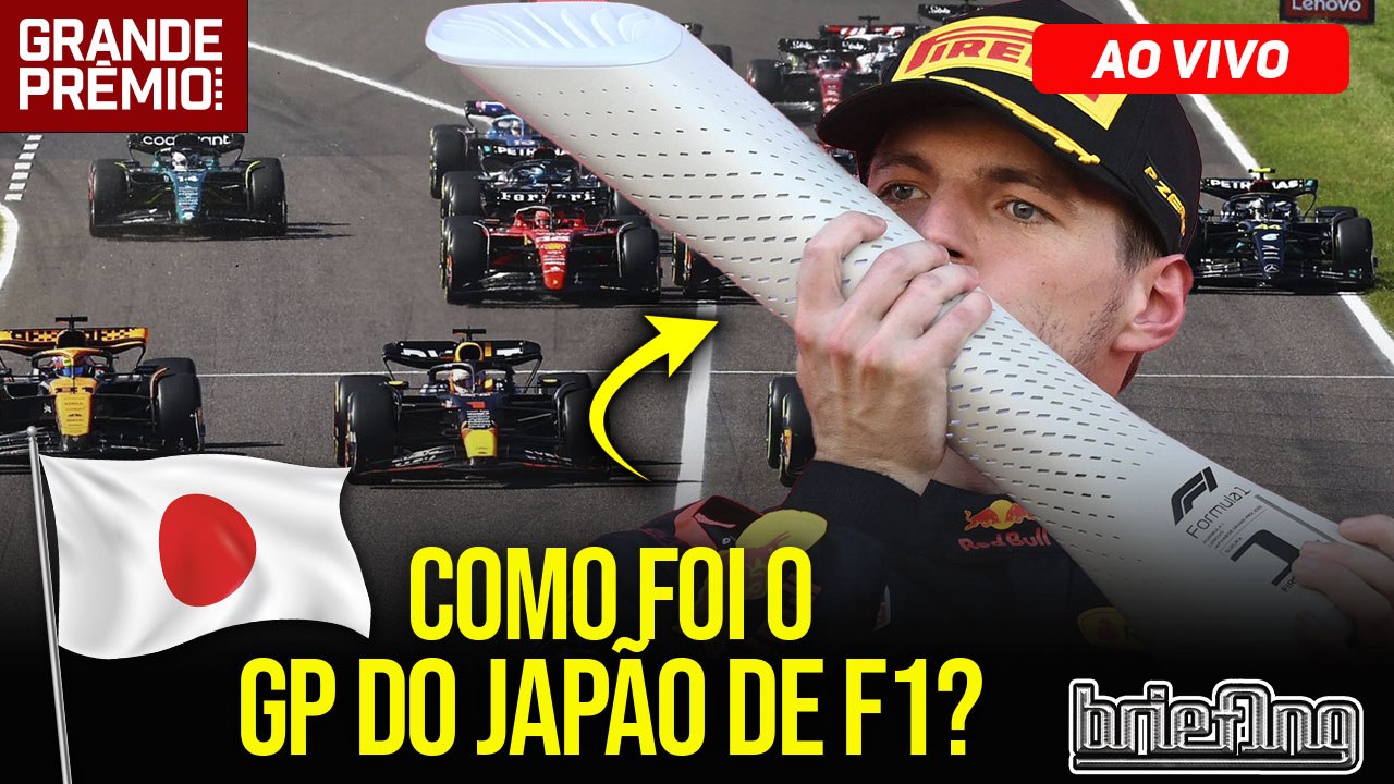 Verstappen SOBRA no Japão. Norris 2º, Piastri 3º e Red Bull CAMPEÃ da F1 2023 | Briefing