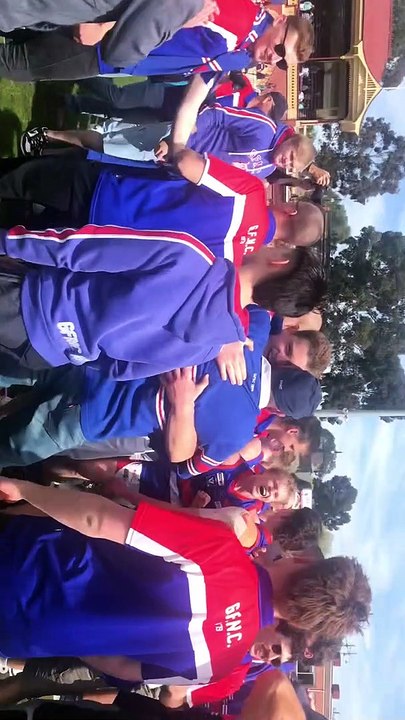 U18s celebrations