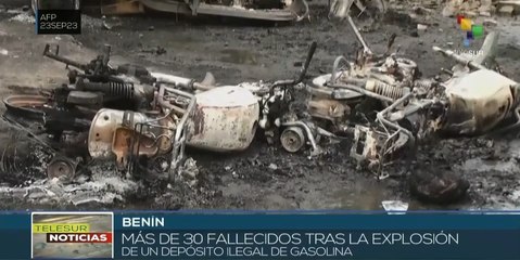 Benín: Explosión de depósito ilegal de combustible deja más de 30 muertos