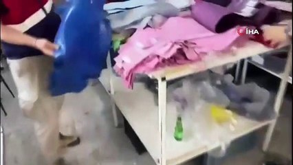 Jandarma'dan kaçak imalathaneye baskın: Timsah, deve kuşu, yılan derileri ele geçirildi