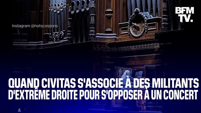 LIGNE ROUGE - Quand Civitas et des militants de l'extrême droite violente empêchent la tenue d'un concert d'orgue dans une église à Carnac