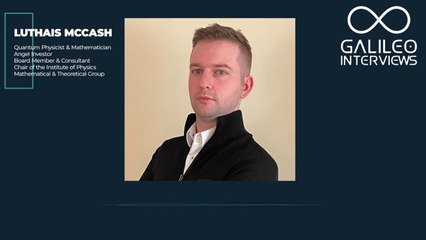 Luthais McCash: Business meets science and maths | outreach, research and exploration | #6