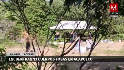 Descubiertos 13 cuerpos humanos en fosas de Acapulco en solo seis días