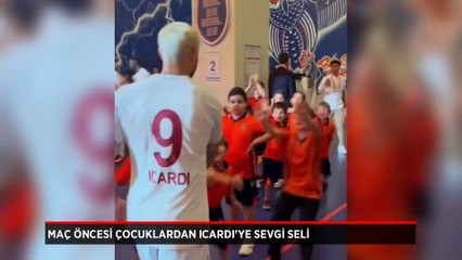 Çocuklardan Icardi'ye sevgi seli!
