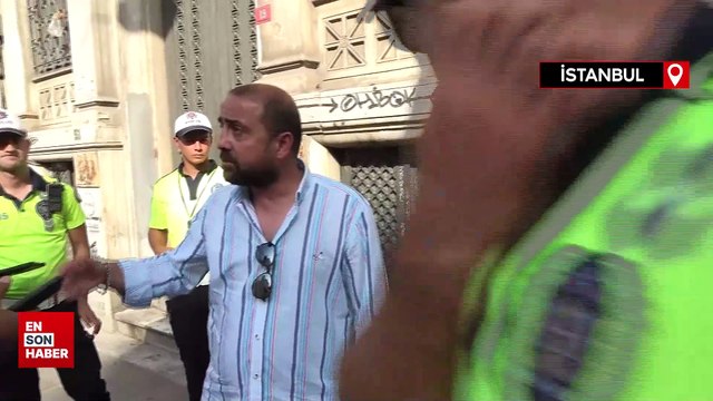 Taksimetreyi açmayan taksici turistten 3 bin 500 lira para istedi