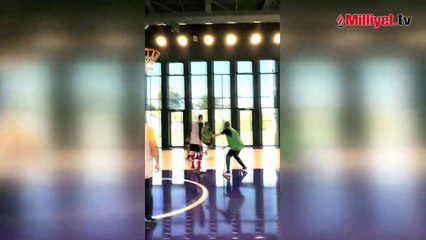 Hem sahada hem masada oyun kurucu! İşte Erdoğan'ın basketbol performansı