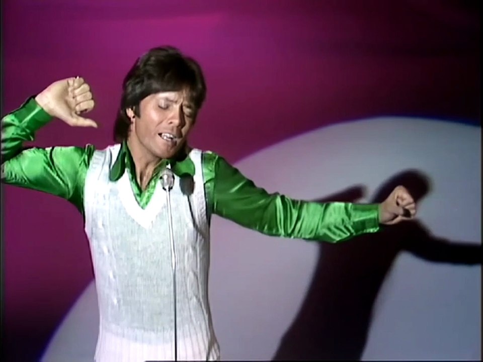 THE DAY I MET MARIE by Cliff Richard - live TV performance 1974