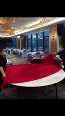 Would you have these skills to set dinner table?