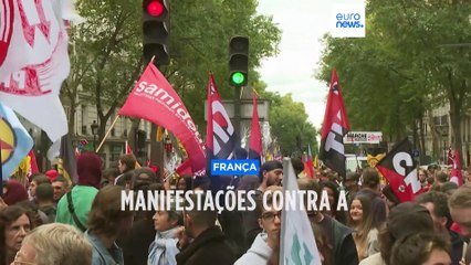 Protestos em França contra a violência policial