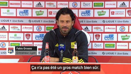 Grosso : “Il faut augmenter notre niveau de jeu”