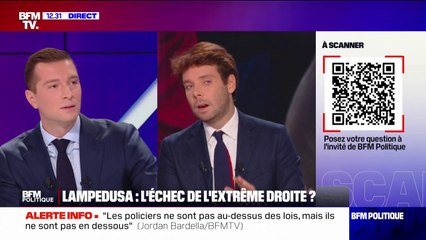Jordan Bardella sur l'immigration: "Je ne veux pas que la France disparaisse"