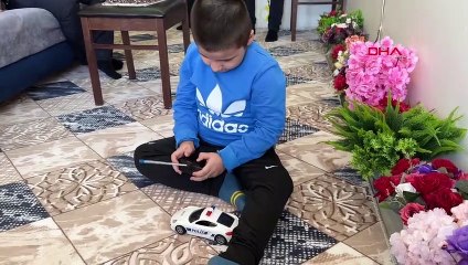 Zihinsel Engelli Çocuğun Doğum Günü Polislerle Kutlandı