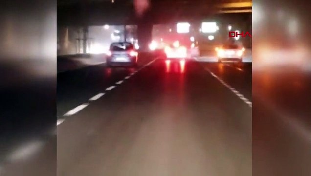 Sultangazi Yolunda Tehlikeli Asker Uğurlama Konvoyu