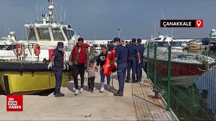 Kaptanı alkollü olan teknede 25 kaçak göçmen yakalandı