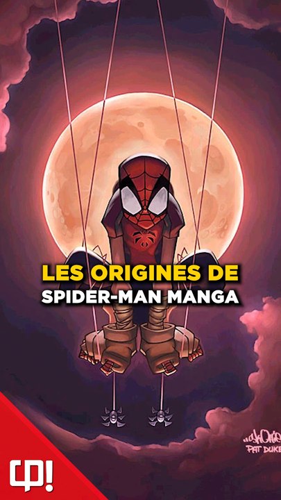 Les ORIGINES de SPIDER-MANGA dans les comics !