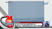 Paglalagay ng floating barriers sa Bajo de Masinloc, kinondena ng PCG at BFAR | 24 Oras Weekend