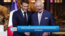 Macron aborde les défis de la rentrée lors du 20 heures