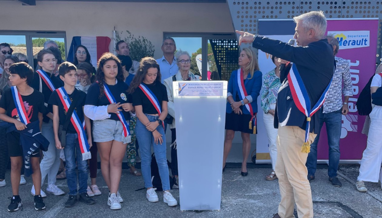Inauguration de l'extension de l'Espace Jeunes à Vendargues