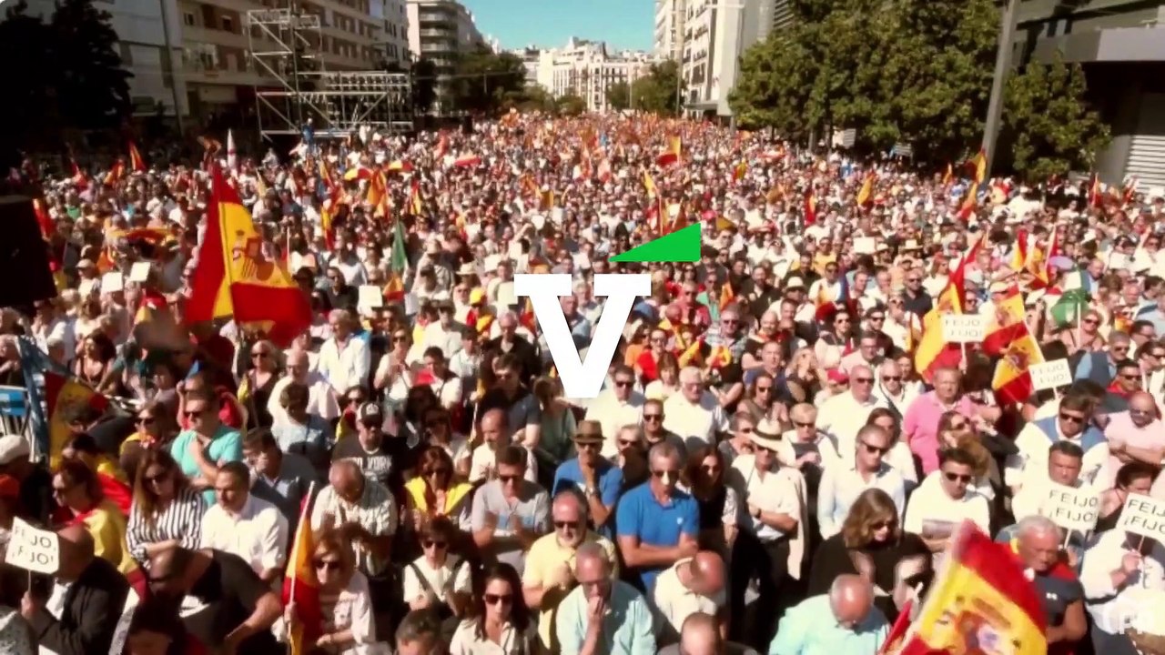 Durante el acto del PP se han escuchado gritos de "Puigdemont a prisión"