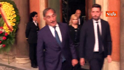 La Russa: "Un onore il fatto che Papa Francesco abbia reso omaggio a Napolitano e all'Italia"