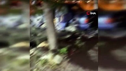 Antalya'da iki otomobil kafa kafaya çarpıştı: 1 ölü