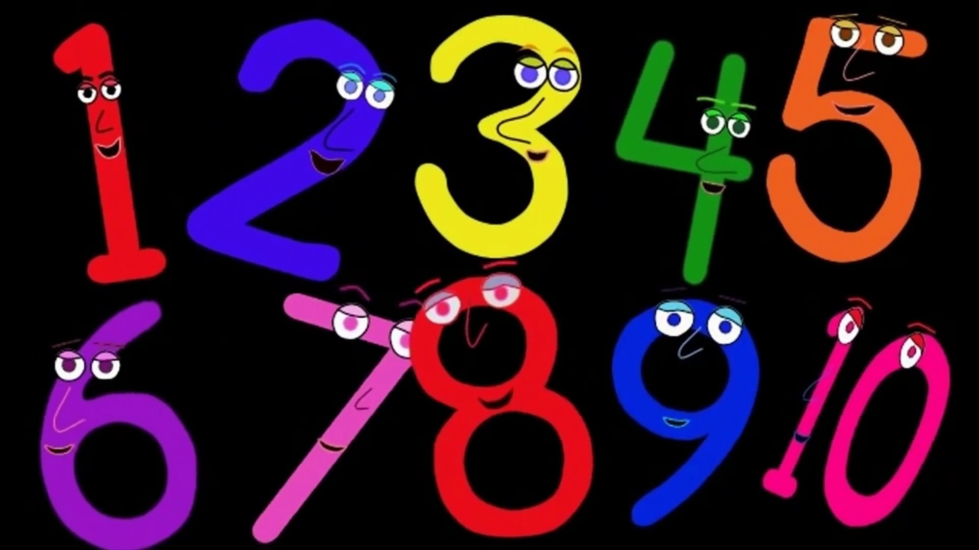 ⁣Numbers Song in French. Une Chanson des Chiffres