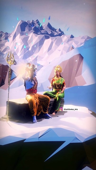Shiva Parvati | Devotional status | krishna editz|