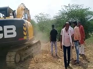 बांसी-कालानला मार्ग पर पुलिया निर्माण में वन विभाग बना बाधा-video