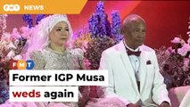 Former IGP Musa weds again, this time to Qistina Lim