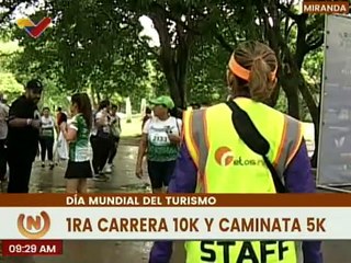 Lucirío Garrido gana la categoría masculina de la 1ra carrera 10K por el Día Mundial del Turismo