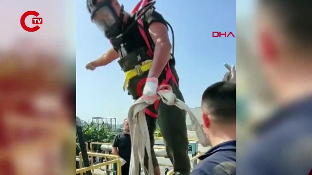 Arıtma tesisinde facia Kimyasal atık havuzuna düşen 1 işçi yaşamını yitirdi, 1 işçi yaralandı