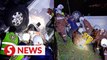 One killed as van with 10 tourists plunges into Penang ravine