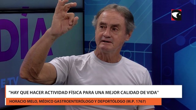 Horacio Melo dijo en Argentina el 67% de las personas tienen sobrepeso u obesidad