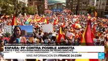 Informe desde Madrid: seguidores del PP protestan contra posible amnistía a independentistas