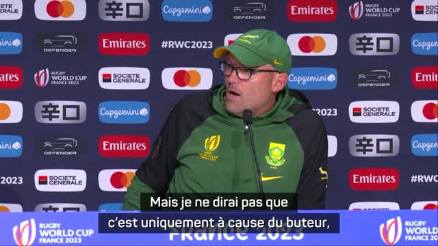 Groupe B - Pour Nienaber, les coups de pied ratés ne sont pas la seule raison de la défaite