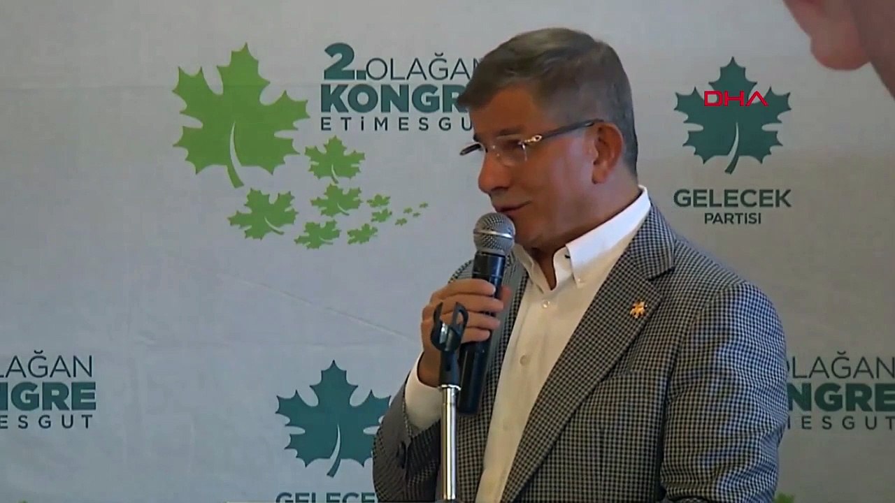 Ahmet Davutoğlu: Kendi logomuzla seçime gireceğiz ama bütün partilere kapımız açık