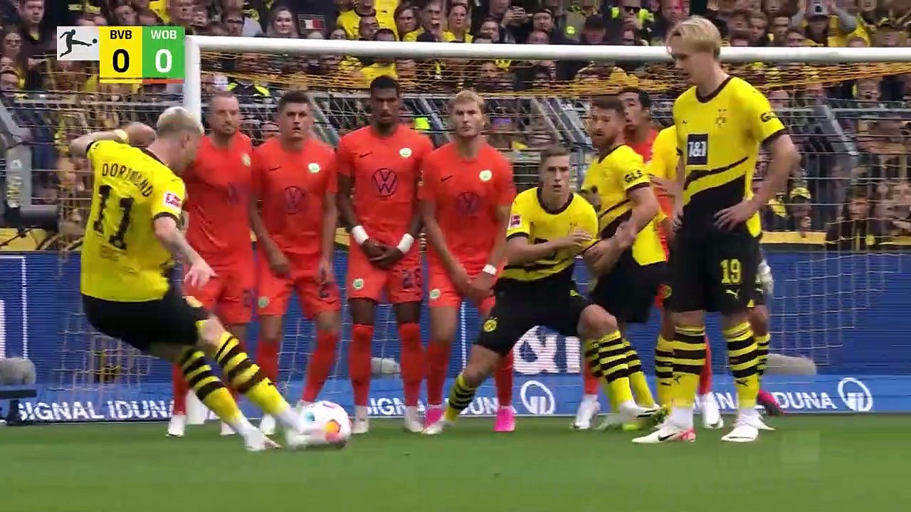 Reus grabs winner to BVB great video Dailymotion
