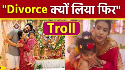 Charu Asopa Rjeev Sen Divorce के बाद Daughters Day Celebrated करते Troll, Public Angry Reaction