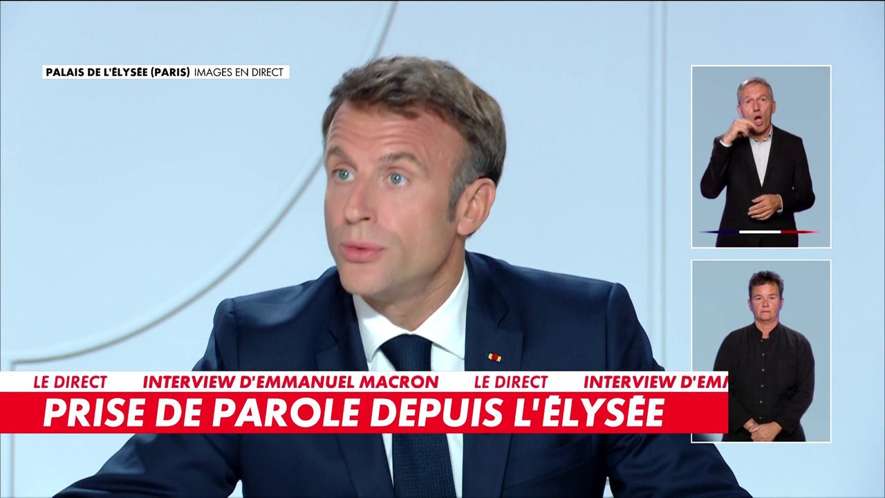 Emmanuel Macron : «On ne peut pas accueillir toute la misère du monde»