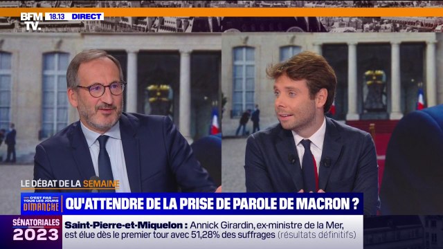 Discours d'Emmanuel Macron à 20h: Le gouvernement est là pour prendre des mesures concrètes et immédiates indique Guillaume Tabard, éditorialiste politique Le Figaro