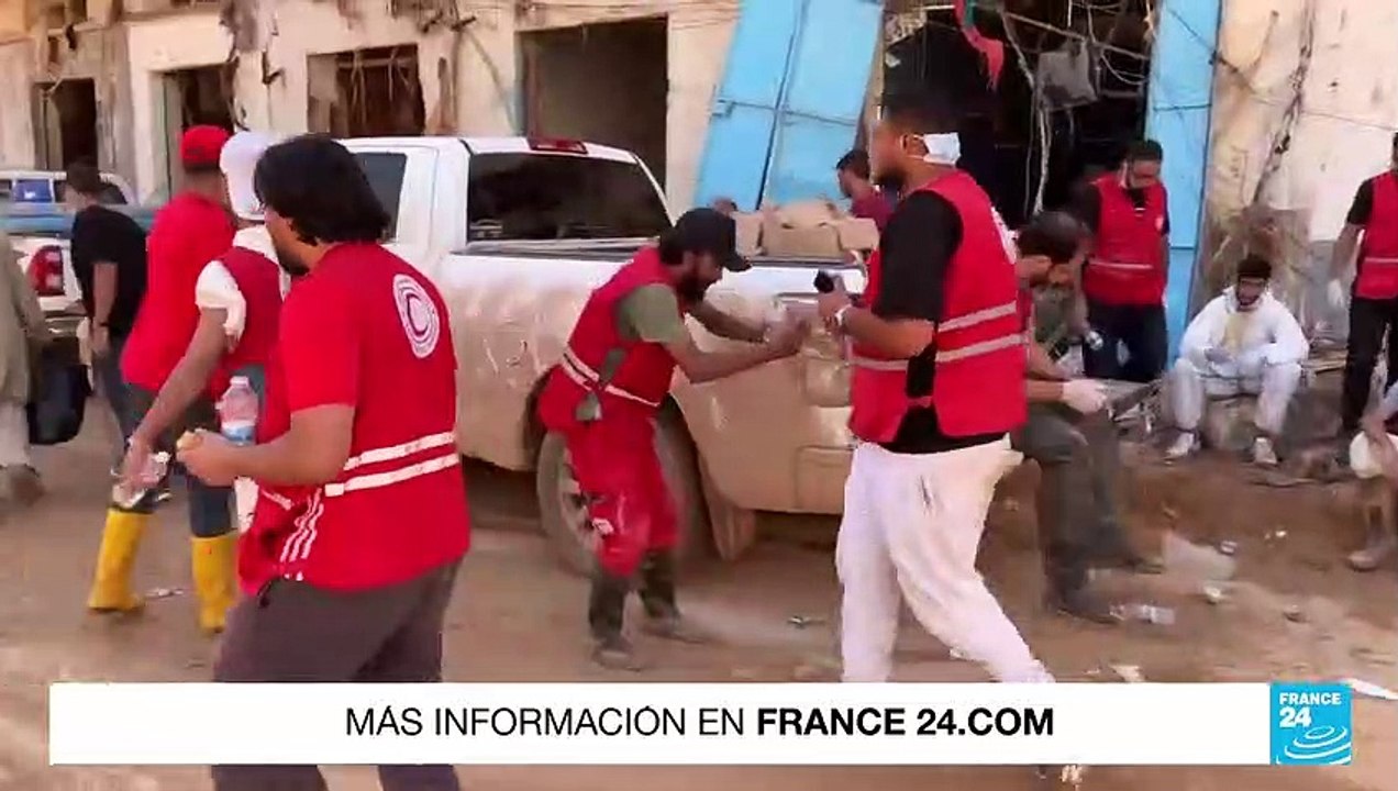 Libia: equipos de búsqueda y rescate luchan para encontrar a los desaparecidos