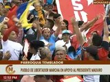Monagas | Habitantes de la parroquia Temblador se moviliza en respaldo al Presidente Maduro