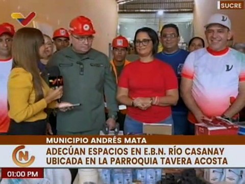 Sucre | Bricomiles rehabilitan espacios de la de la E.B.N. Río Casanay, pqa. Tavera Acosta