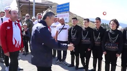 Gümüşhane'de Avrupa Spor Haftası kapsamında doğa yürüyüşü gerçekleştirildi