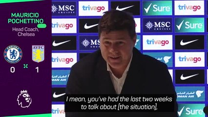 Download Video: Pochettino sends message to owners after Villa defeat